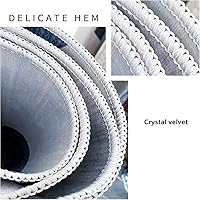 Vista 3 de Ascigo Felpudo de bienvenida con estampado de pájaro cardenal rojo de 20 x 32 pulgadas