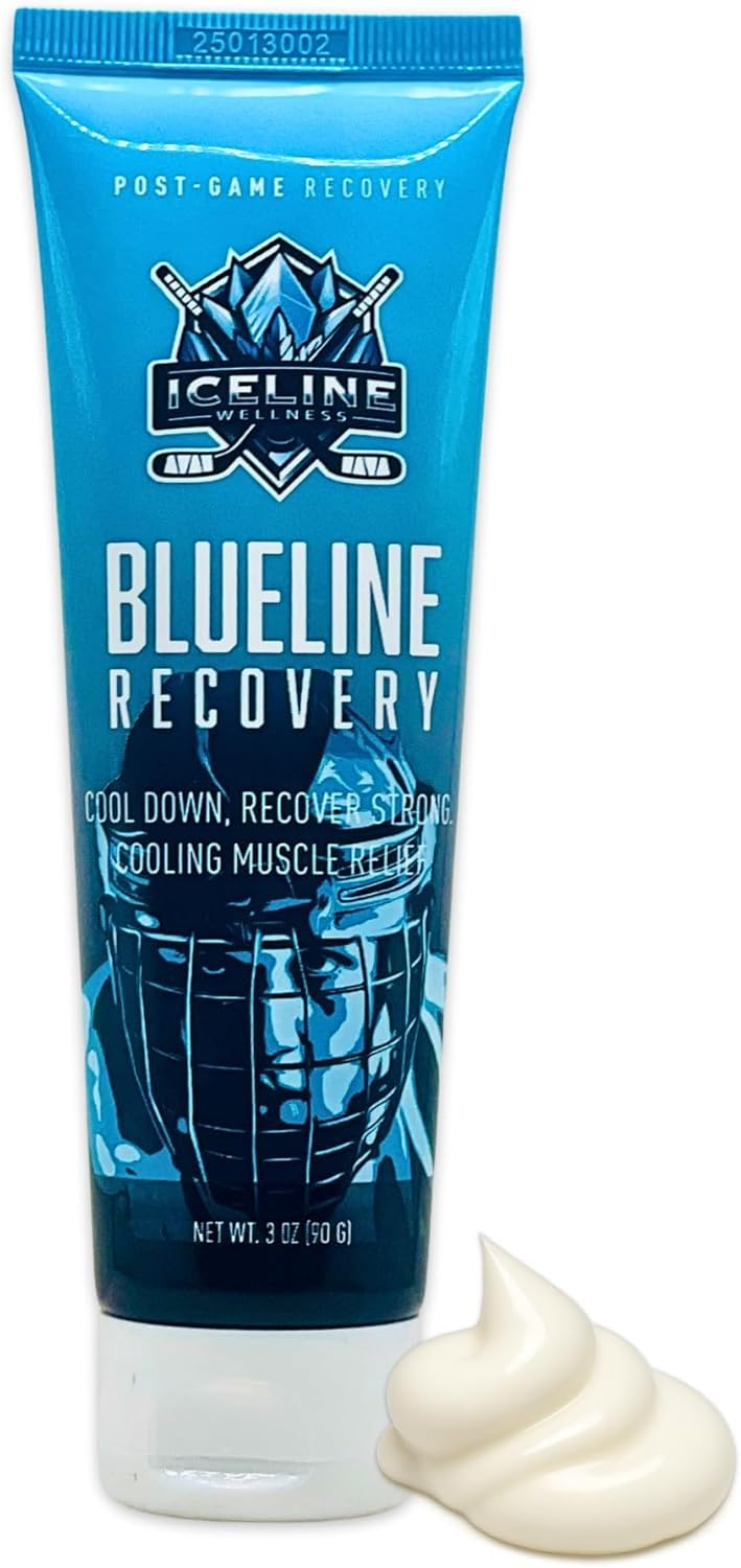 IceLine Wellness Gel pós-treino refrescante com aloe vera, arnica, camomila, óleo de magnésio e óleo de tamanu, 89 mL