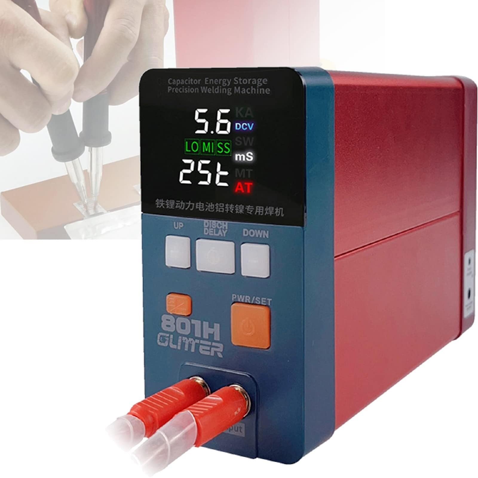 Soudure de batterie par impulsion : la puissance 19.8KW pure