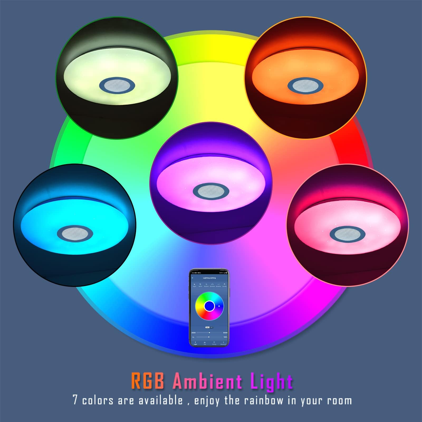 Lámpara IP44 Exterior Interior Lámpara De Techo LED Moderna Con Sensor De Movimiento, IP44, Ideal Para Dormitorio, Baño, Cocina O Exterior Lámpara Techo Led Sensor