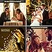 Diojilad LED Christmas Lights Outdoor Indoor Christmas Decoration Lights 105Ft 300LED UL Certified(4 Sets Connectable), 8 Modes Waterproof Fairy Lights for Christmas Tree, Wedding, Party (Warm White)