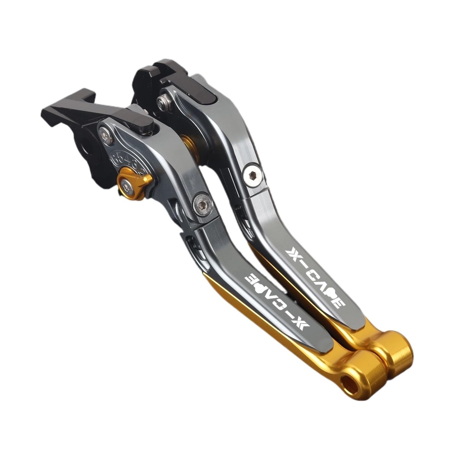 KTEBNWOSD for Morini X-Cape 650 649 X Motorcycle CNC Adjustable Folding Brake Lever Clutch Lever Set Handle Guard Levers Brake Clutchs Levers