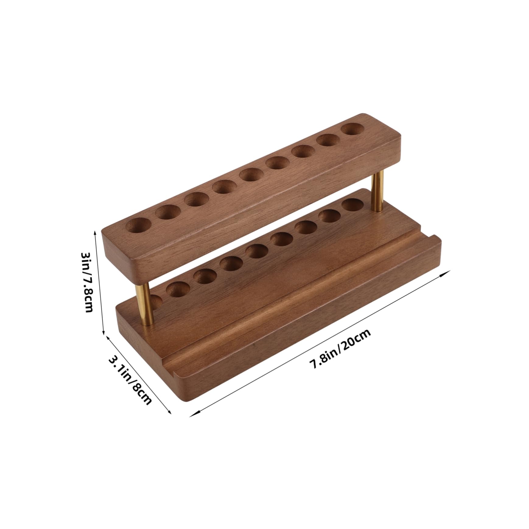 2stücke Praktischer Stift-Organizer Mit Pinselhalter Für Kreative Kunst Und Malutensilien Eleganter Tischständer Für Bleistifte Pinsel Und Farben Für Büro Und Atelier