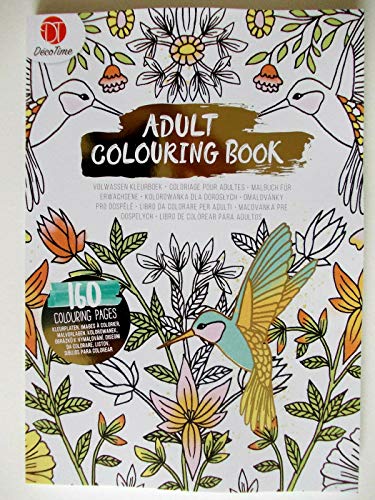 Decotime Adult Colouring Book GoldEdition 2020
