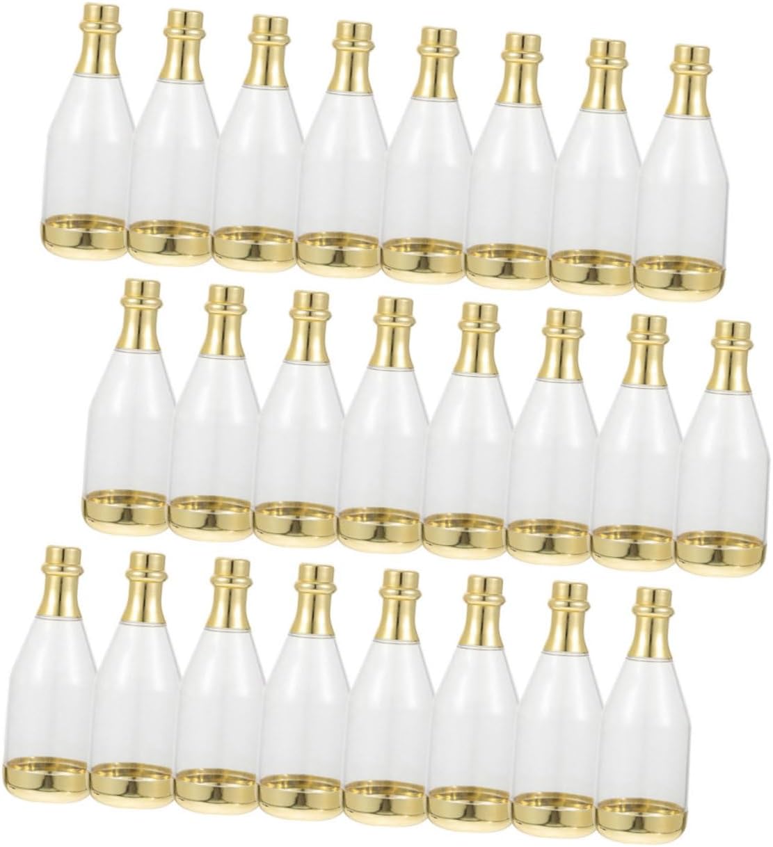SHOWERORO 24Pcs Elegant Bottle Candy Storage Containers Party Favors for Adults for Weddings and Birthdays Durable and Reusable Party Favor