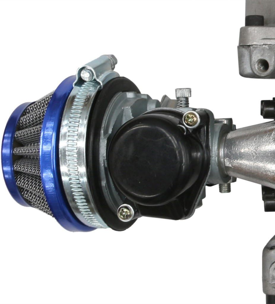 49cc 2 Stroke Engine Motor for Mini Pocket Bike Gas G-Scooter ATV Quad Bicycle (Blue)