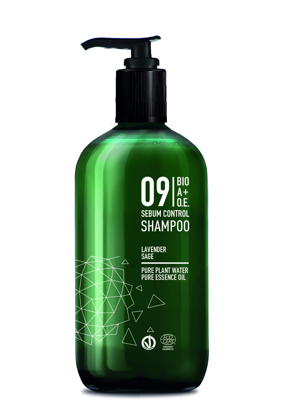 Great Lengths Bio A + O.E. 09 Sebum Control Shampoo 500 ml for Oily Hair and Dandruff