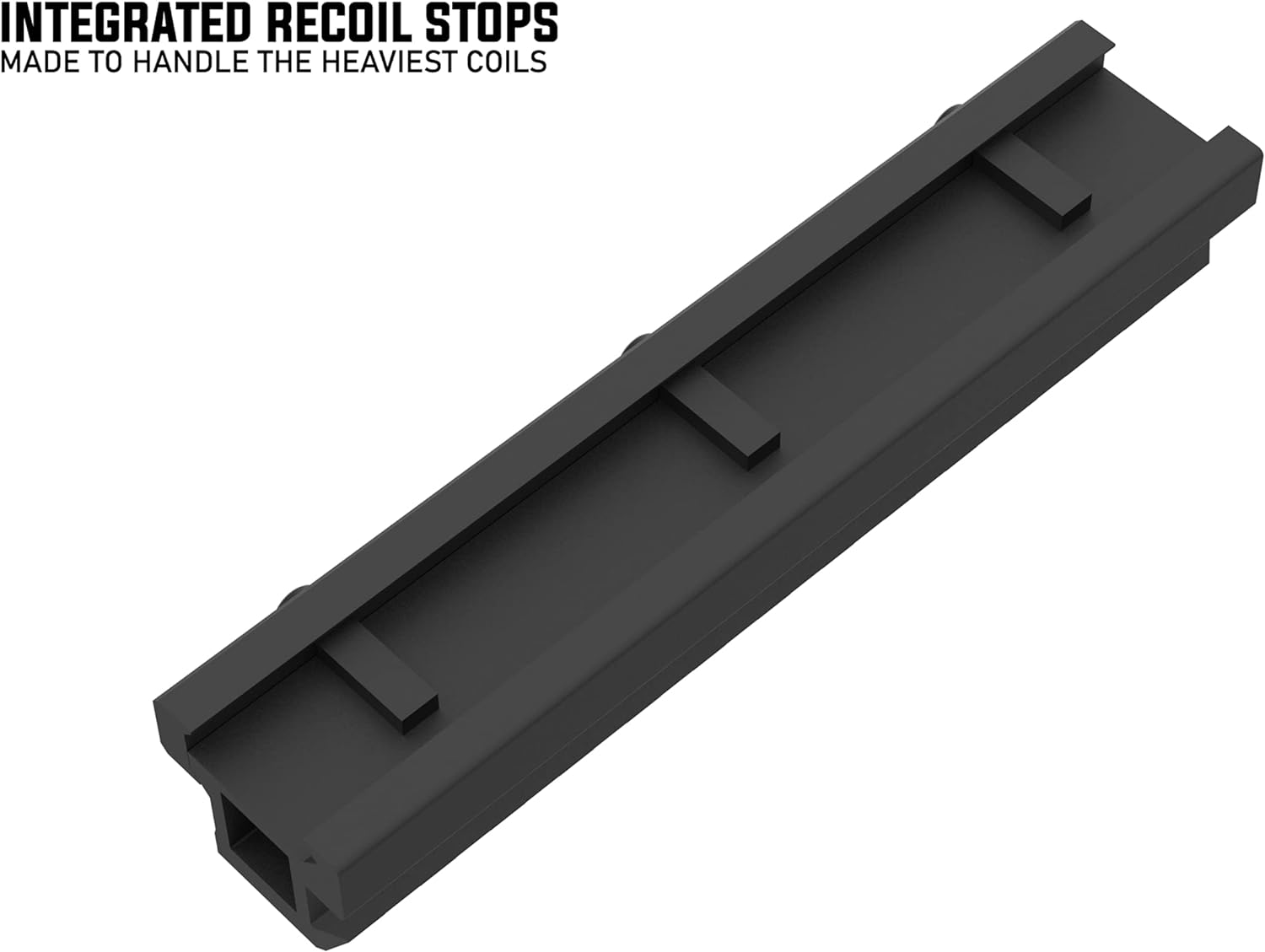 Monstrum Lockdown V3 Picatinny Riser Mount with Recoil Stop Base | 5.5 inch Length | Medium Profile : Sports & Outdoors