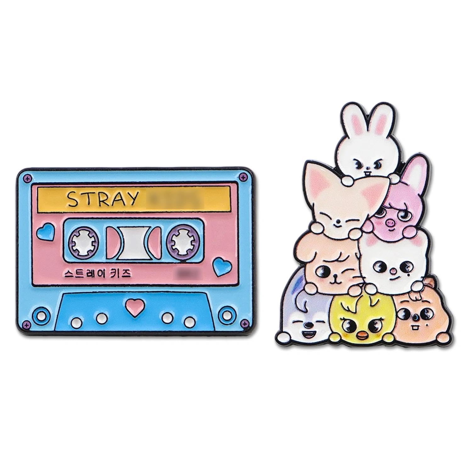 2 PCS Strays Pin Badges, Cartoon Enamel Pin Badges for Dressing up Funny Pins Badges for KidS Daughter, Teenager, Fan, Enthusiasts