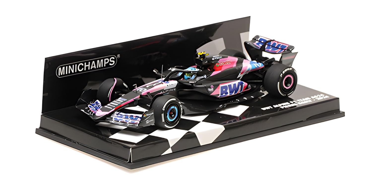 Minichamps 417240110 BWT Alpine F1 Team A524 Pierre Gasly 2024 - Scala 1/43 - Auto in Miniatura da Collezione