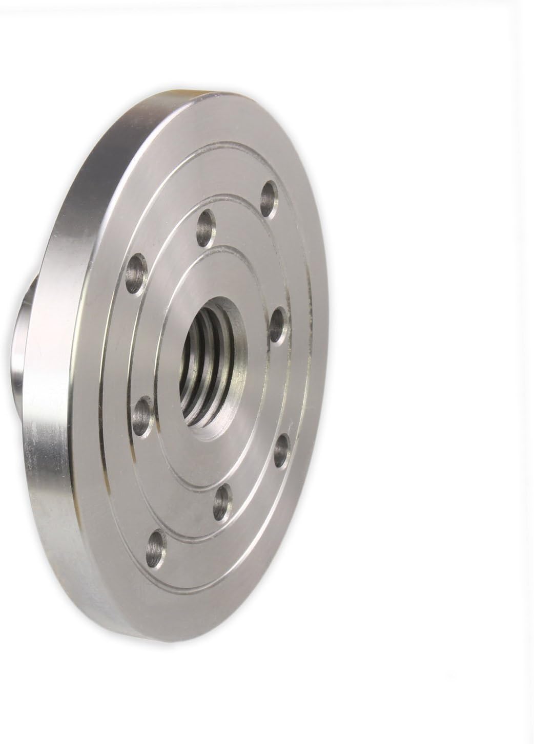 4" Steel Lathe Faceplate, 1" x 8TPI