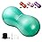 INPANY Peanut Ball - Anti Burst Exercise Ball for Labor Birthing, Physical Therapy for Kids, Core Strength, Home & Gym Fintness (Include Pump)