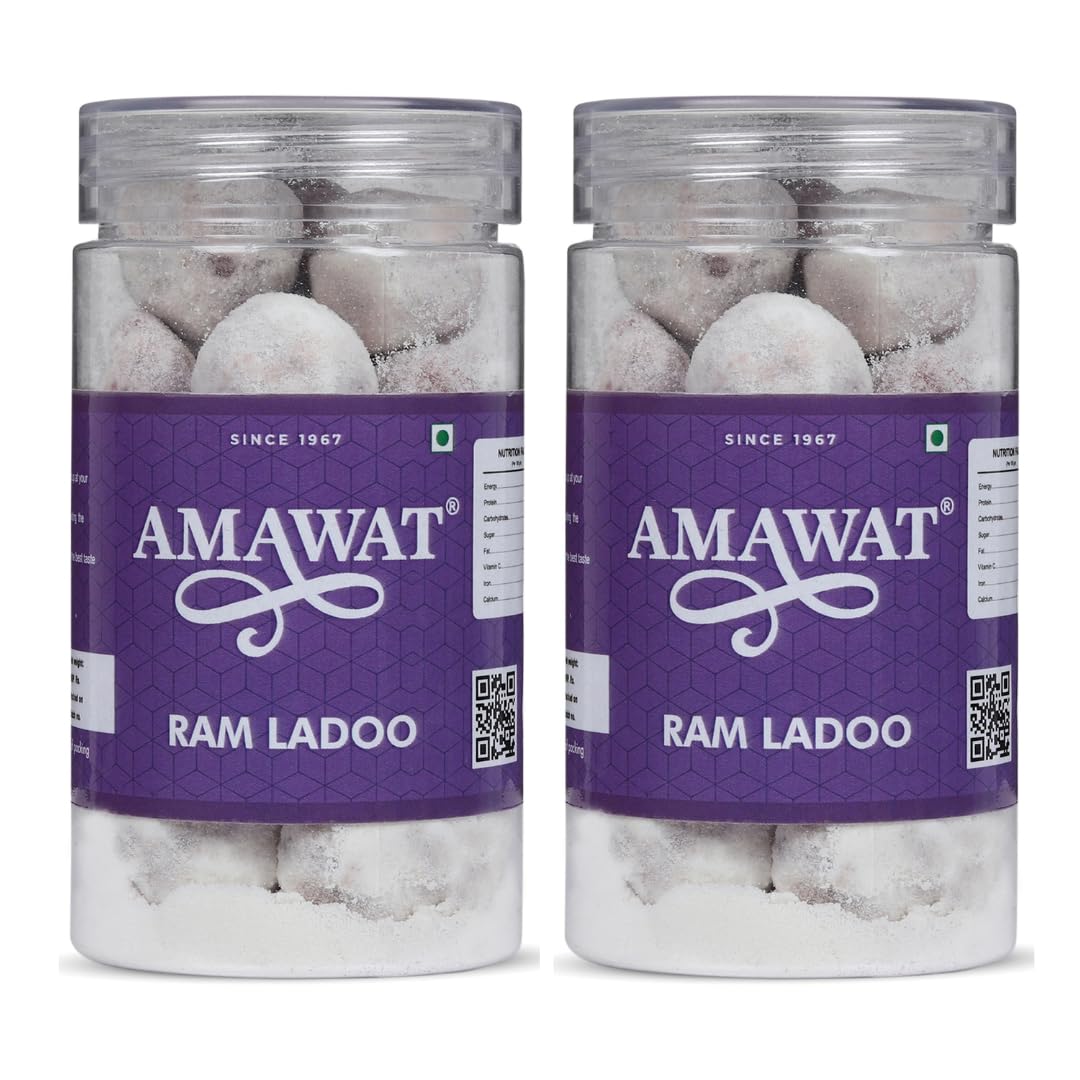 AMAWAT Ram Ladoo (300 gm; Pack of 2) | TAMARIND FLAVOUR | Ram Ladoo Churan Goli | Sweet & Sour Gatagat Goli | After-Meal Snack (B0CKFJQ3C9) Amazon Price History, Amazon Price Tracker