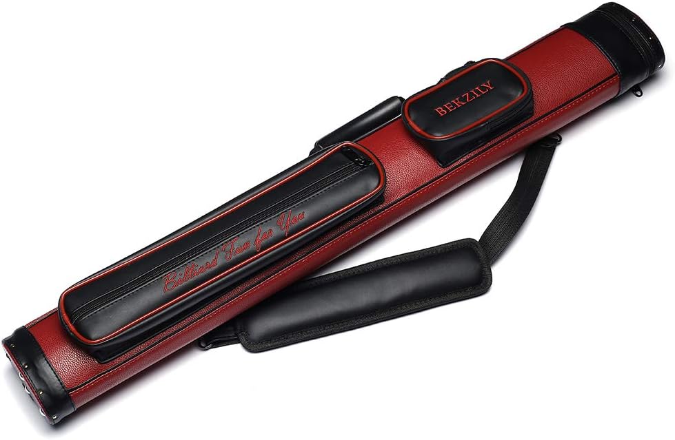 2X2 Billiards Pool Cue Tube Carrying Case