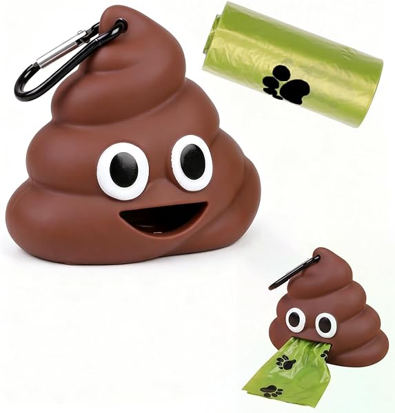 RAMGLYO distributeur sac à crottes avec 3 rouleaux