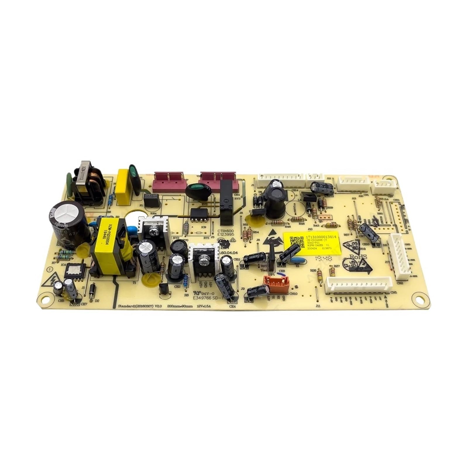 Replacement Refrigerator PCB Board ，Compatible For Midea， HGFM-546EB CE-CD396WE-JT 17131000013414