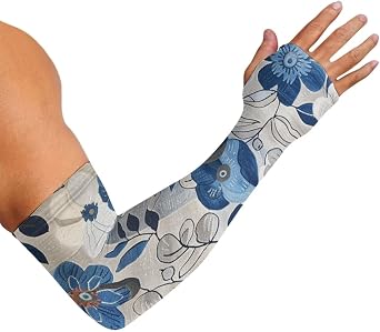 Arm Sleeves for Women Sun Protection Arm Sleeves Farmer Gardening Arm Sleeves with Thumb Holes