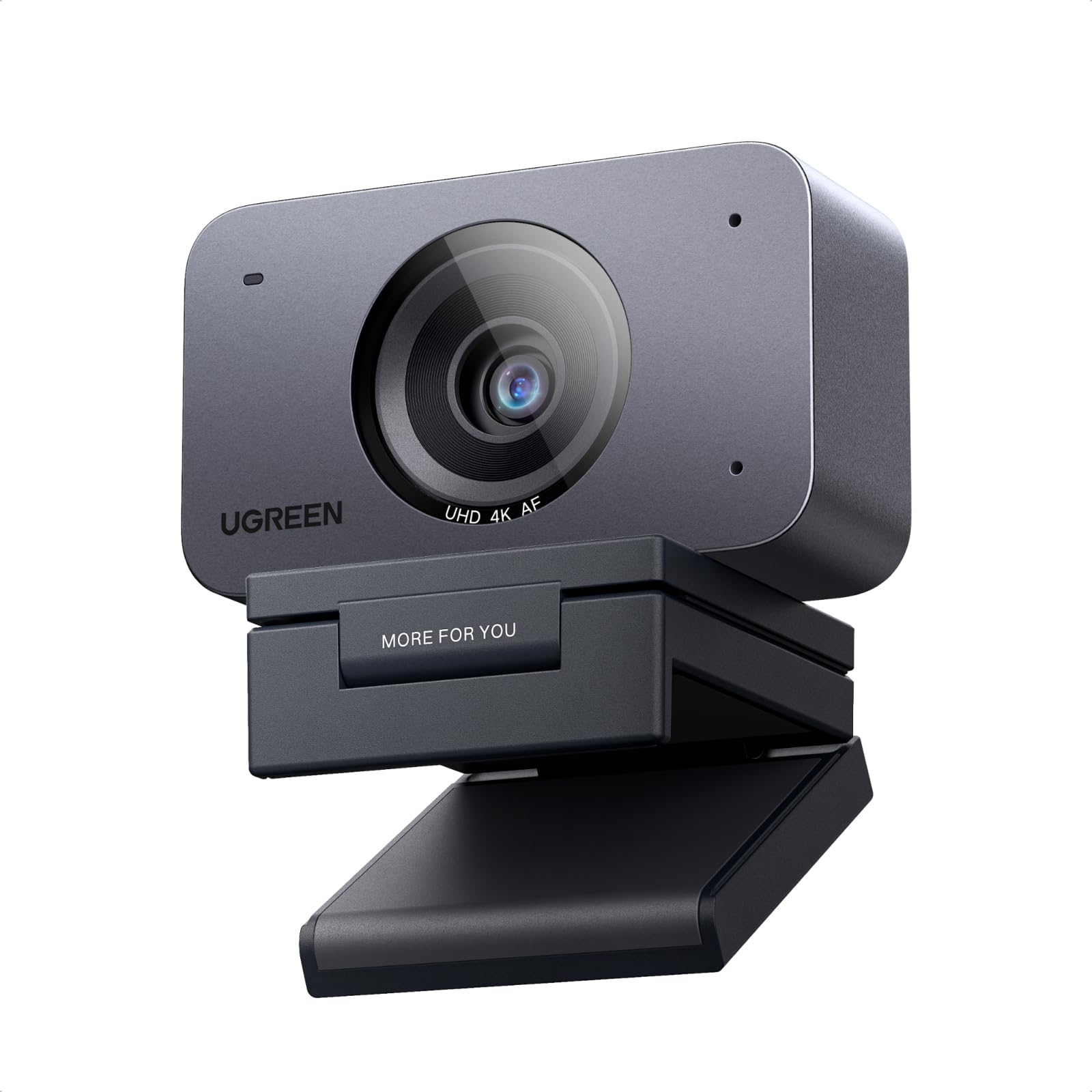 UGREEN FineCam 4K UHD Webcam mit Dual-Mikrofon und Geräuschunterdrückung, Autofokus, USB-C