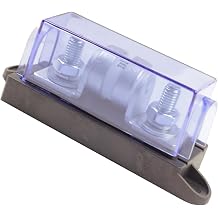 500V AC/DC 300A Class T Fuse Holder, 10kA IR Fuse Block 300amp for Inverter and High- Power Appliances in Marine Boats, Cars, Trucks, RVs