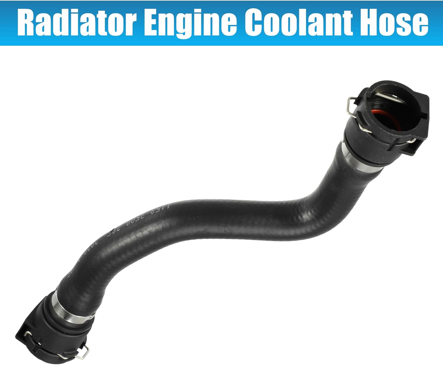 X AUTOHAUX Hose Additional Water Pump to Coolant Expansion Tank Heater Hose for BMW X5 2001-2006 3.0i 3.0L L6 - Gas No.11537500735