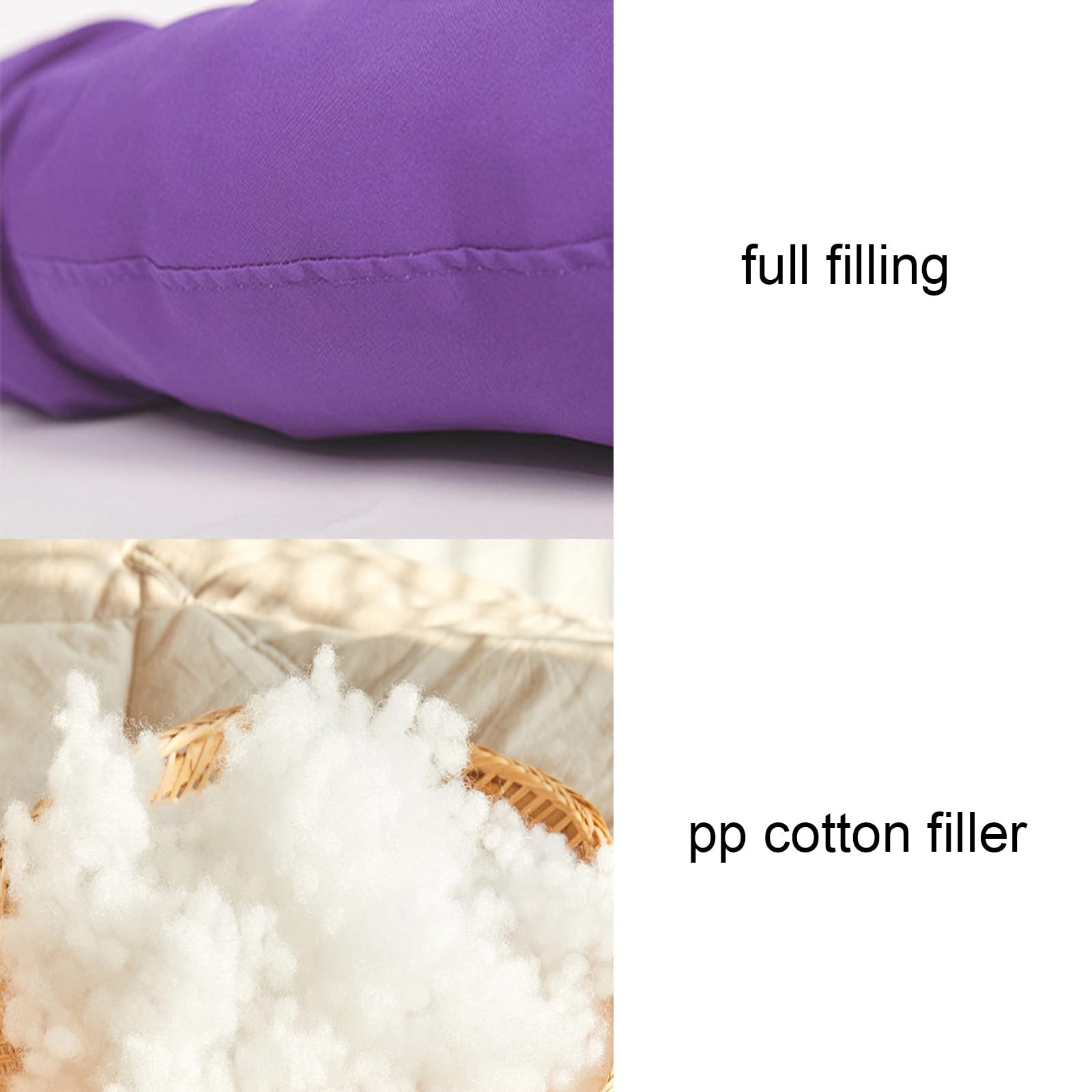 Cómodo cojín impermeable para silla de huevo, suave, para colgar en interiores y exteriores, transpirable, para jardín, patio, hogar (blanco, 120 x 100 cm)