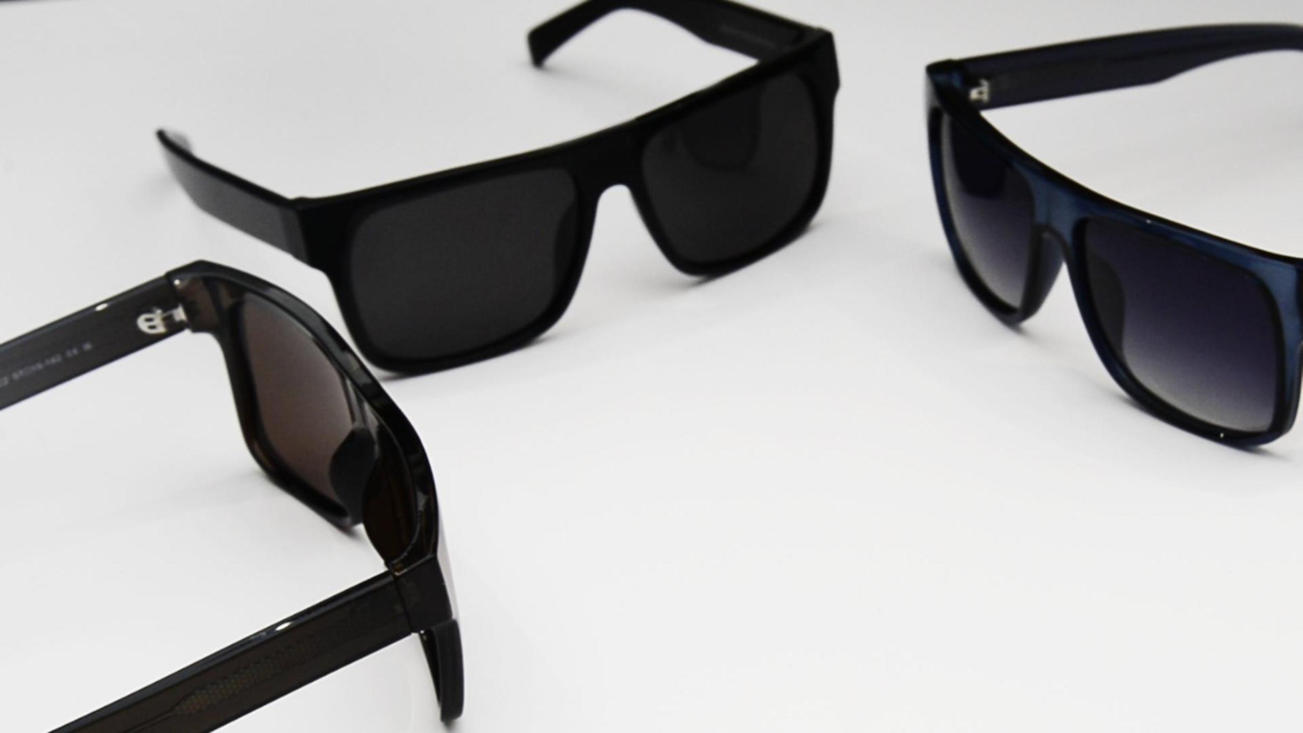 Joopin Gepolariseerde Zonnebril Heren Dames UV400 Bescherming Klassieke Rechthoekig Zonnebrillen Unisex Sunglasses (Blauw Frame/Zilver Lens