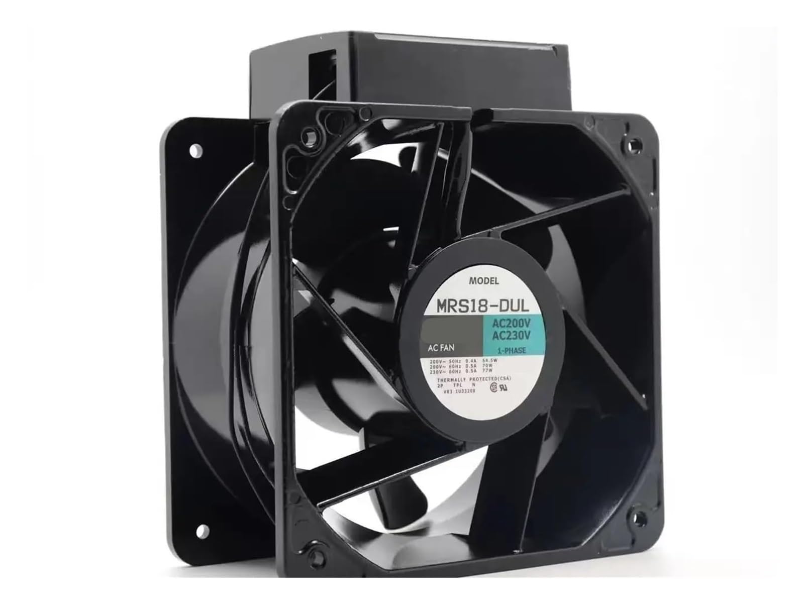 MRS18-DUL 180x180x90mm 220V AC Ventilateur De Refroidissement Industriel 80W Serveur 60dB
