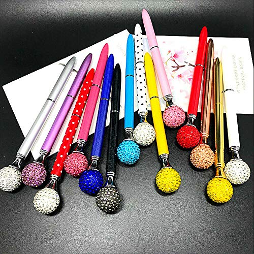 SUPERTOOL - Penna a sfera in metallo, con strass e...