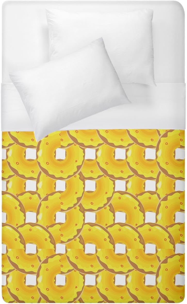 Single Size Donuts Glazing Donut Duvet Cover Home & Kitchen
