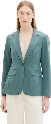 TOM TAILOR 1040327 Blazer, 10697-Sea Pine Green, 38 para Mujer