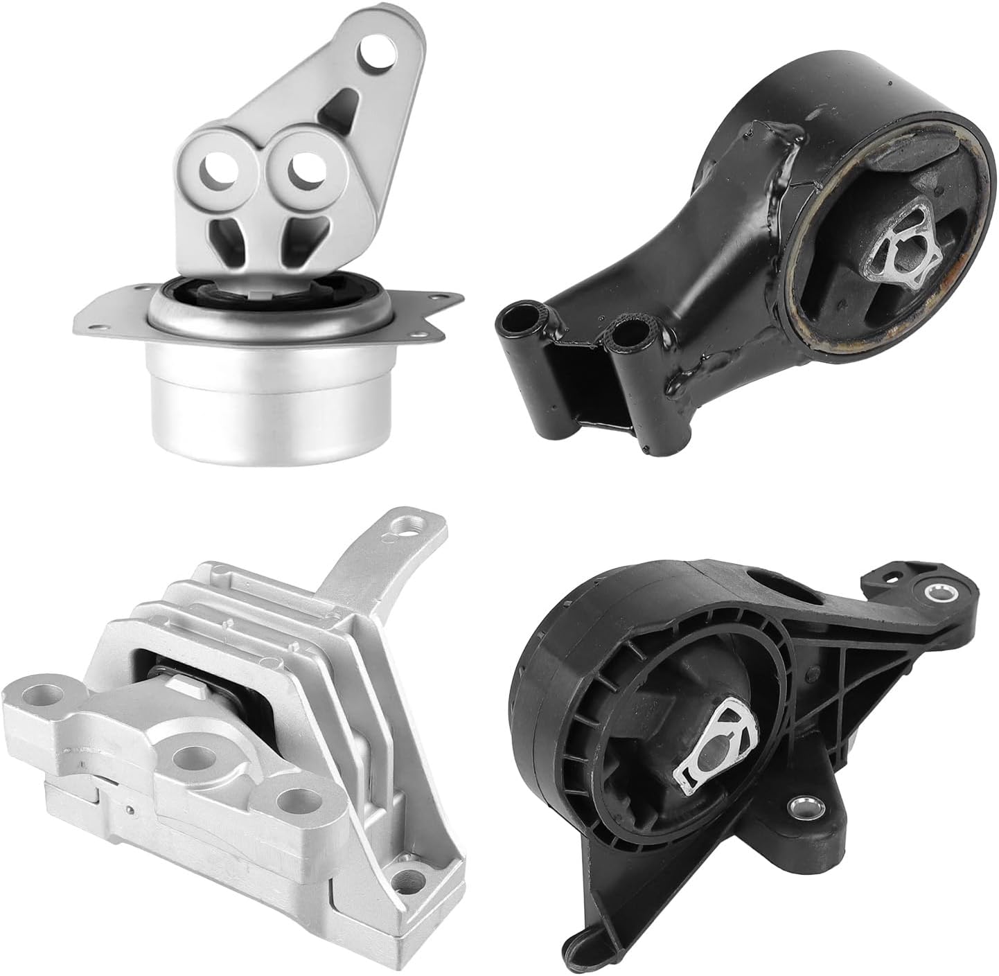 Engine Motor and Trans Mount for Cadillac SRX 2010 2011 2012 2013 2014 2015 2016 Replace OE A5714, A5530, A5608, A5502 Set of 4