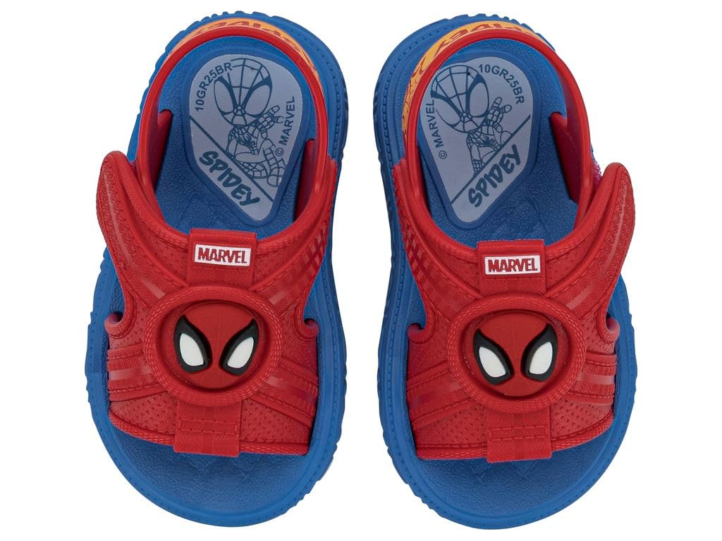 Sandália Infantil Marvel Hapy Baby Menino Homem Aranha Grendene Kids Preto ou Azul e Vermelho em promoção! Veja a oferta e mais achadinhos de Sandálias & Chinelos Infantis 4 Hoje é o melhor dia para comprar Sandália Infantil Marvel Hapy Baby Menino Homem Aranha Grendene Kids Preto ou Azul e Vermelho com aquele preço maroto! Promoção! Aproveite a oferta! 4