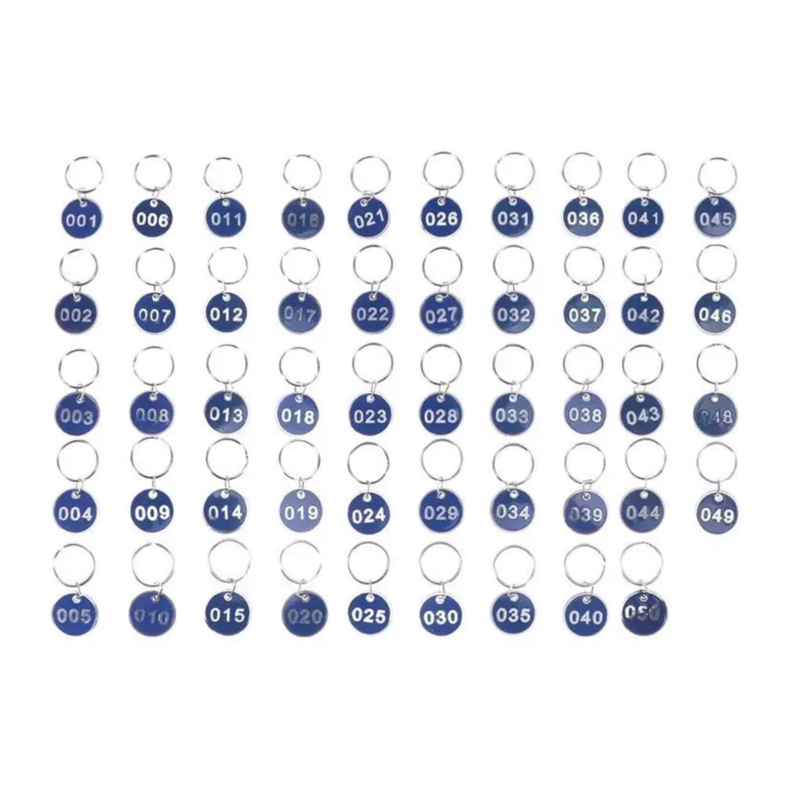 Etiquetas de números de identificación de plástico, 80 unidades, etiquetas de almacenamiento de aleación de aluminio, placas de números de metal, llave numerada para restaurante, cafetería, taquillas