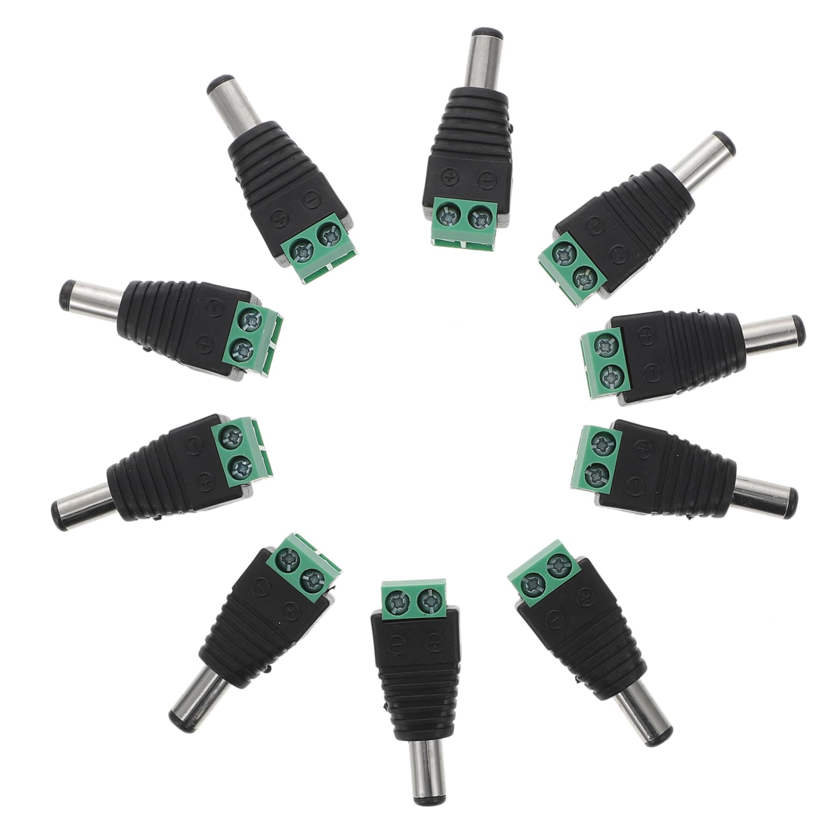 Gadpiparty Stereo Video Jack Terminal 20pcs Light Strip Terminal Connector Nylon LED Capturadora De Video