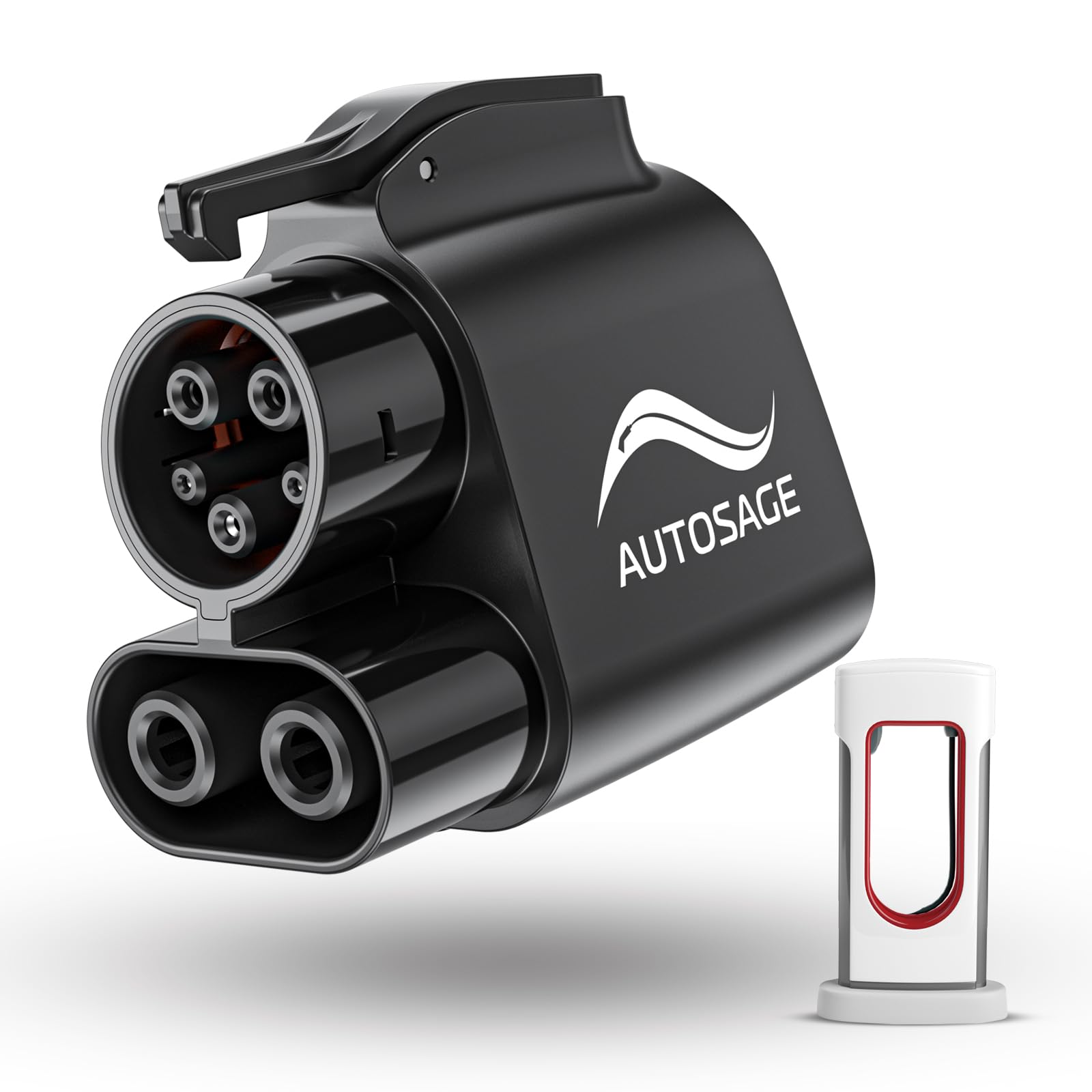 NACS to CCS Charging Adapter - Support Fast Charging for Ford, General Motors, and Rivian CCS1 Electric Vehicles at NACS Supercharger Stations, Support 500A, 1000V, and 250KW DC Fast Charging NACS to CCS1