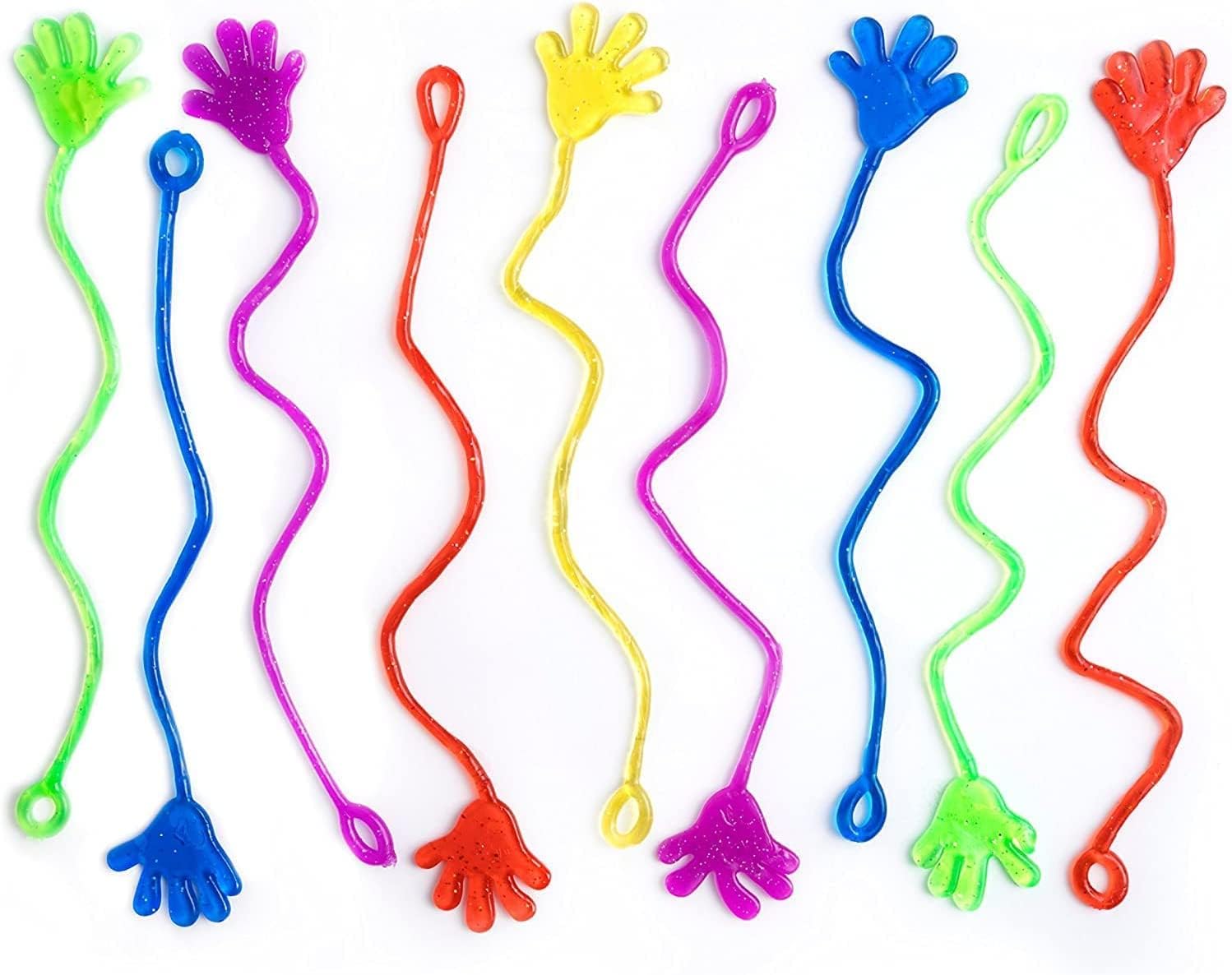 Sticky Hands Stretchy Sticky Sensory Toys,Fun Stretchy Glitter Sticky