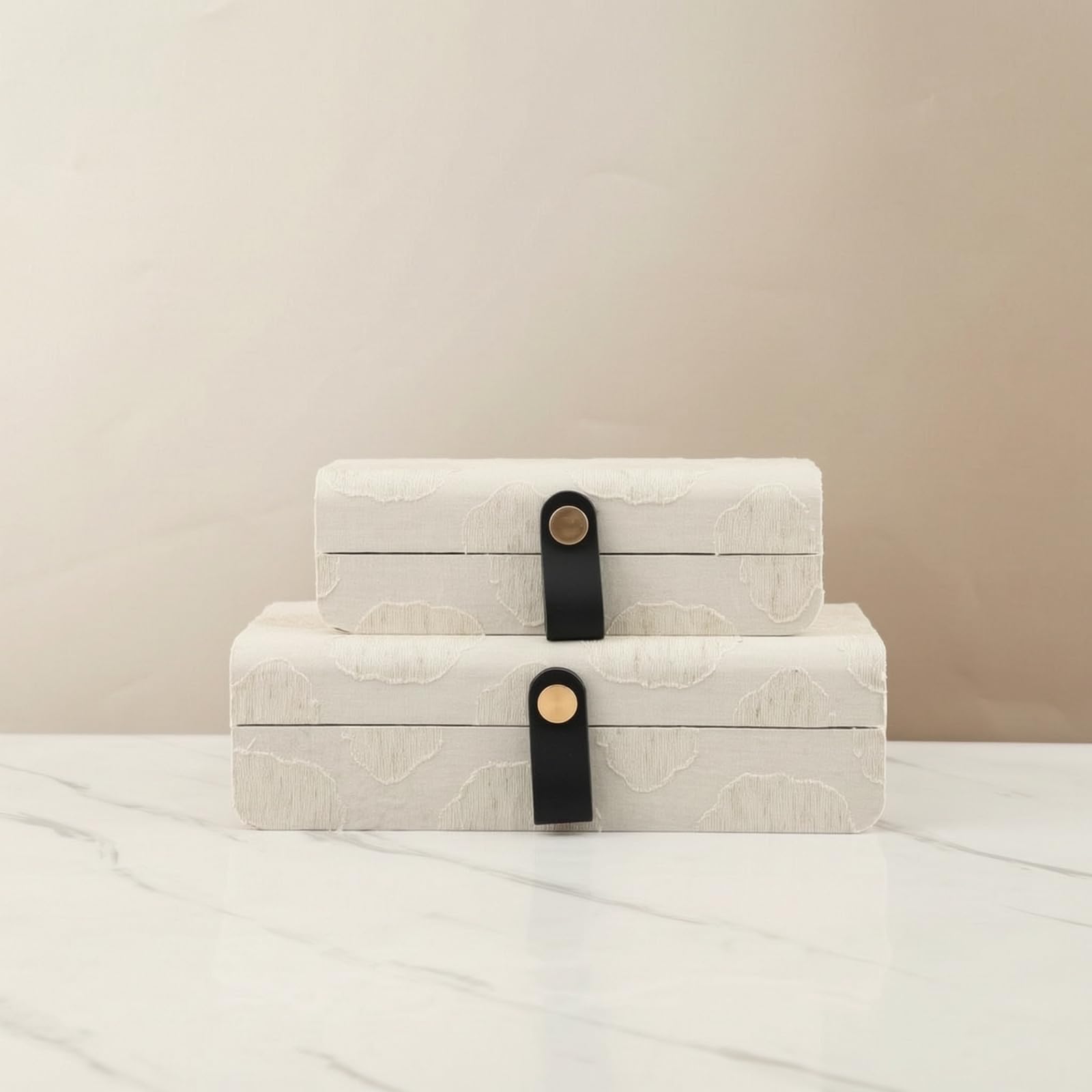 2 Piezas Caja Tela con Bisagras Caja Almacenamiento con Tapa Apilable Contenedor Almacenamiento Tela para Armario