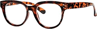 Eyekepper Oversize Reading Glasses Women Stylish Readers - Tortoise +0.75