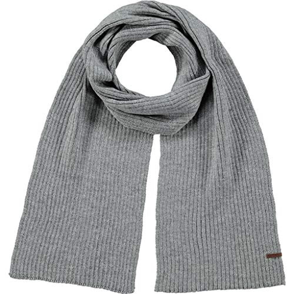 Barts Wilbert Sustainable Scarf winter knit (One Size - light grey)