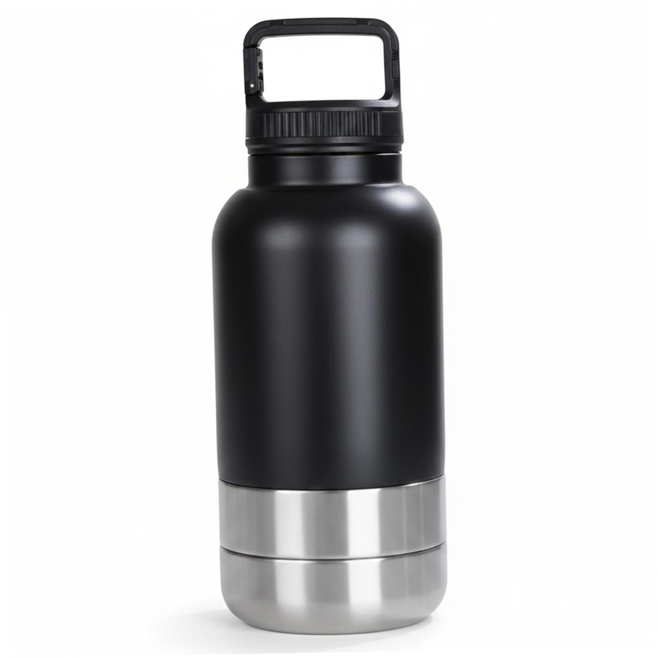 Bouteille d'eau pour chien portable de randonnée avec gourde isotherme 950ml