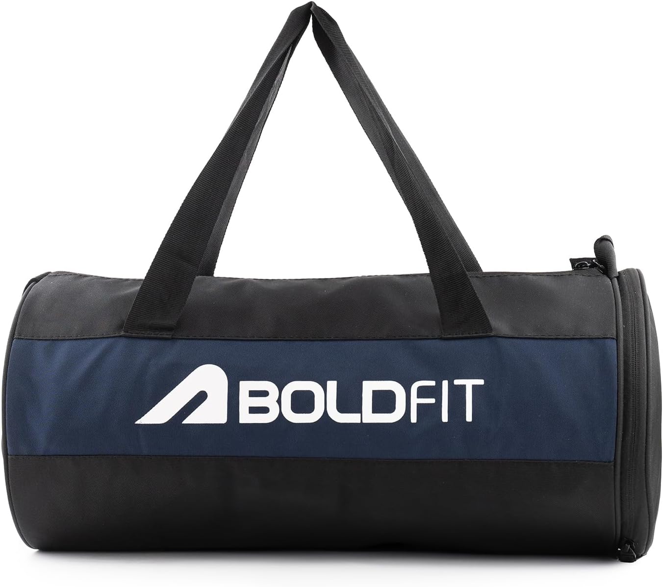 Boldfit Gym Bags for Men with Separate Shoe Compartment Sports Gym Bags for Women Unisex Duffle Bag for Gym for Carry & Travel Adjustable Gym Bags for Shoes, Towel Gym Duffel Bag, Sports Bag - Black