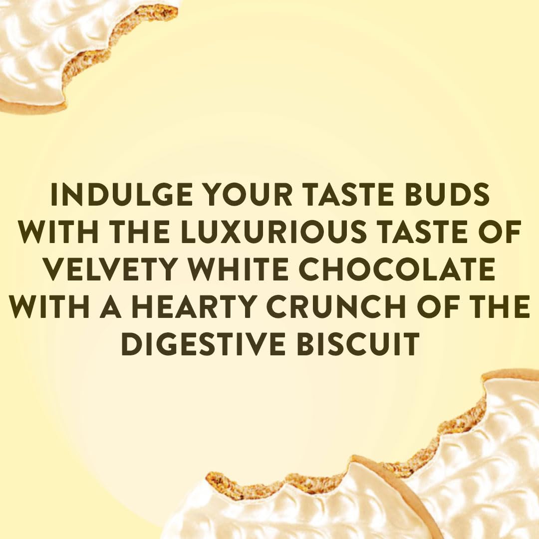McVitie's Galletas digestivas blancas, 232 g (paquete de 12)