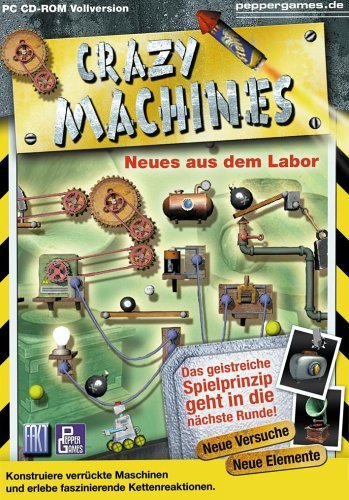 Preisvergleich Produktbild Crazy Machines - Neues aus dem Labor (Pepper Games)