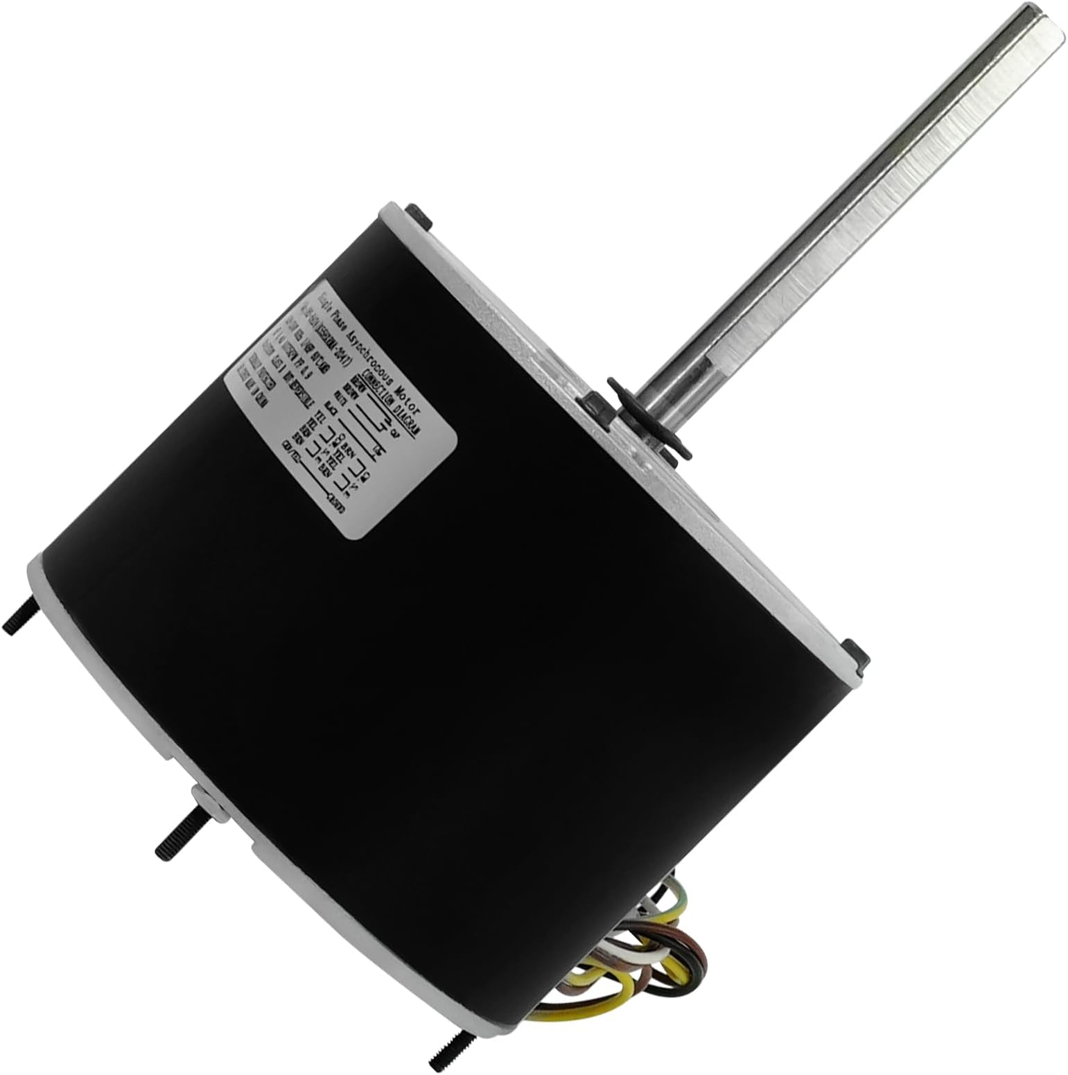 W51-14CJA1-02 Condenser Motor, 1/4HP๏ผ1075RPM๏ผ208/230V OEM Standard Condenser Fan Motor with Metal Capacitor