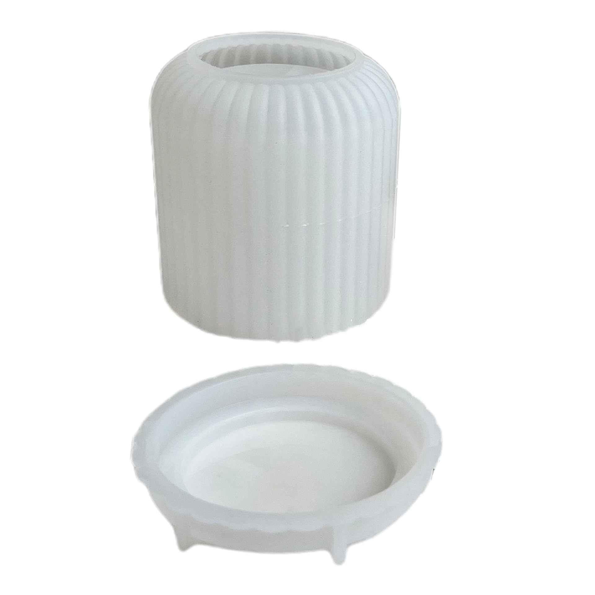 Buxuaaaa Cup Shaped Silicone Mold Jar Silicone Mold Non Stick Easy to Demold for Making Resin Casting Pottery Molds for Clay Pottery Molds for Handbuilding for Ceramics Shapes for Mugs