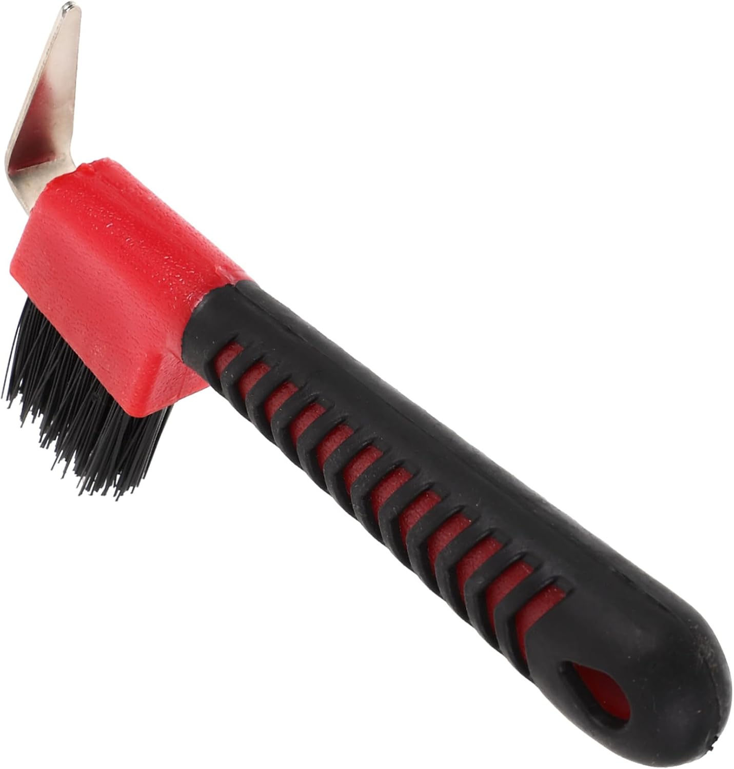 Rubber Hoof with Brush for Horse Grooming Durable Non Rusting Hoof Random Color Essential for Daily Care of Horse Hooves