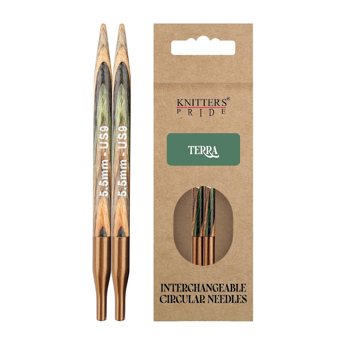 Knitter's Pride Terra Interchangeable Knitting tip 5.5 mm 13 cm - 1 piece
