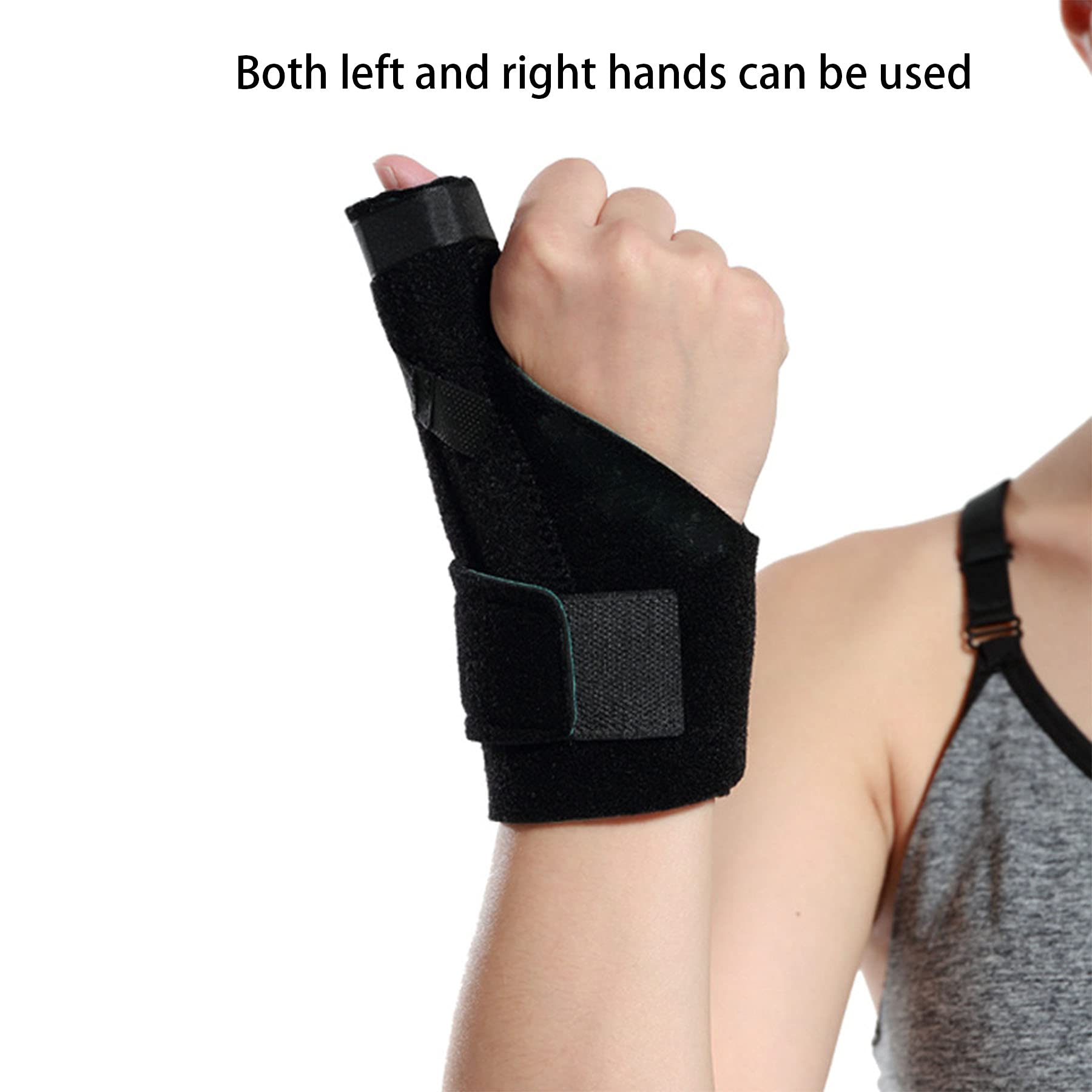 Attelle Pouce Orthèse Attelle Pouce Tendinite Arthrite et Entorses Soulagement de la Douleur Antidémarrage du Pouce pour Hommes Femmes Main Gauche et Droite Support Pouce Réglable