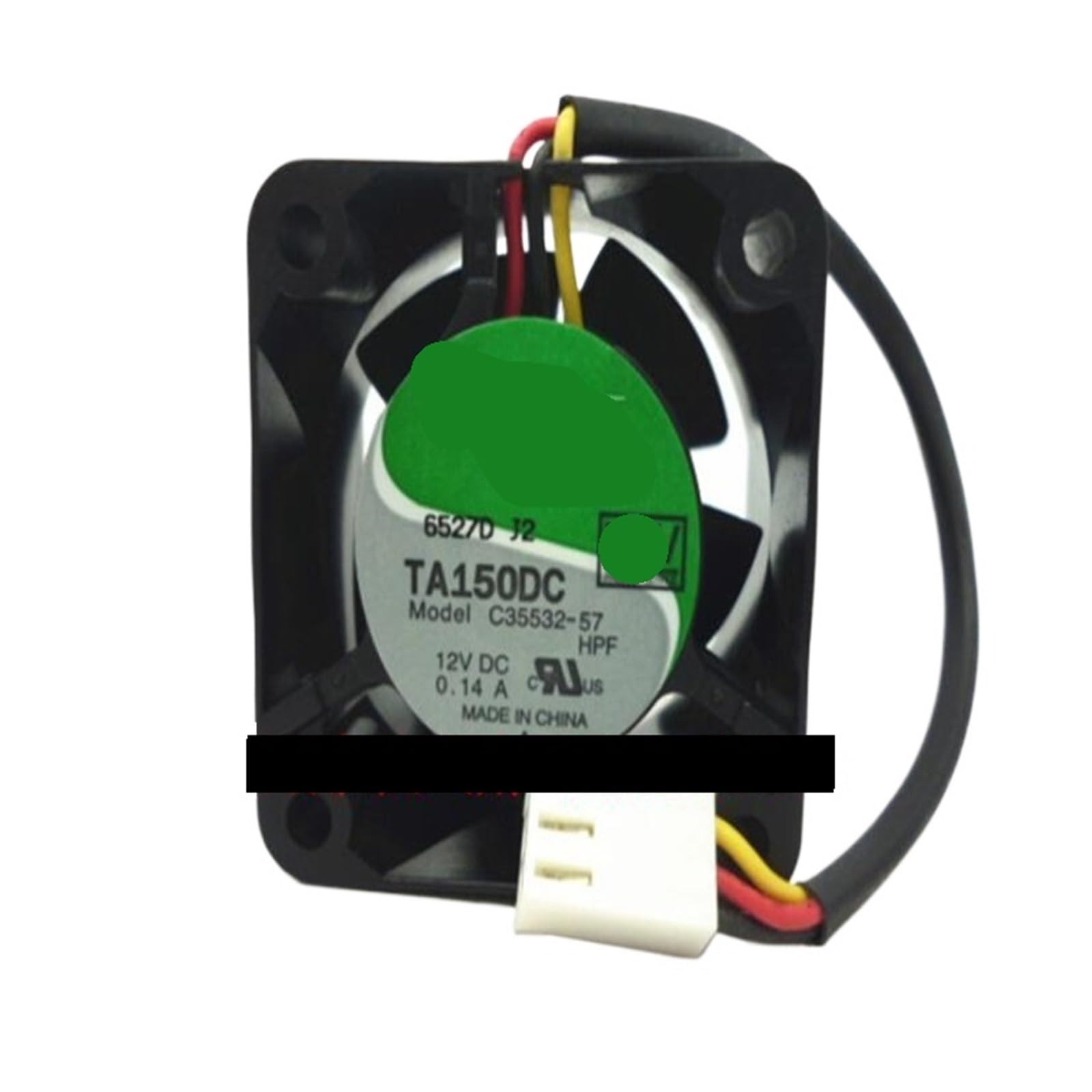 40 x 28 TA150DC C35532-57 12 V 0,14 A 3-biegunowy wentylator