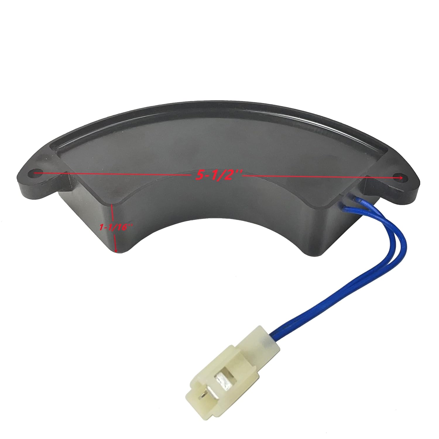 Half-Moon CBB61 28uF 28μf 450VAC 50/60 Hz 5-7KW Generator Capacitor with Plug UL